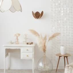 Flower Wall Lamp - Leopard & Gold - thumbnail 3