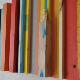 "Reclaimed Scrapwood Wall Art ""Joyous Buddha" - thumbnail 2