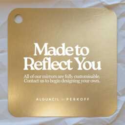 Illuminated Vorso??? Wall Attached Swivelling Rectangular Mirror With Polished Brass Frame - thumbnail 4