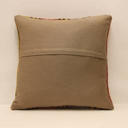 Throw Pillow 16x16 Turkish Textile Cover Home Living Design Boho Vintage Rustic Throw Covers Old Cushion 4Kf-383 - thumbnail 4