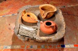 Antiquity Clay Candle Hobby Lobby Bible Museum, New Home Candle, Religious Candles, Votive Candles, Vintage Authentic Oil Lamp, Ancient Israel - thumbnail 1