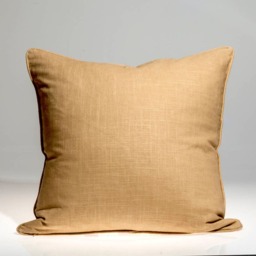 Coral Geometric Pillow Cover Thom Filicia Kravet Linen, 18x18 - thumbnail 4