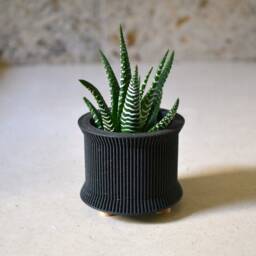 "Modern Wood Planter ""Skirted" - thumbnail 2