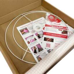 Diy Conical Lampshade Kit - Matching Decor, Pendant Or Table Lamp - thumbnail 3