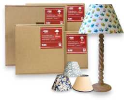 Diy Conical Lampshade Kit - Matching Decor, Pendant Or Table Lamp - thumbnail 1