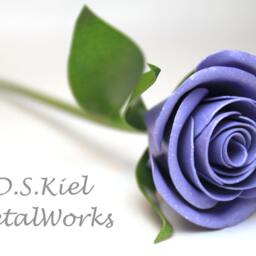 Metal Sweetheart Purple Rose, Mother's Day, Mothers 11Th Anniversary, 6Th 4Th Rose - thumbnail 2