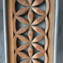 Flowers Of Life - Original Wood Sculpture By Sava Draganov - thumbnail 2