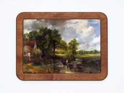 The Hay Wain John Constable Trees Stream River Countryside Nature Landscape Classic Painting Wooden Framed Art Print - thumbnail 1