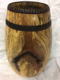 Hand-Turned Oak Bowl