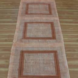 Hallway Stair Runner Rug Cotton Area Carpet Brown Black Dhurrie Garden Yoga Mat Dining Room Kilim 2.6x6 3x10 4x12 Feet - thumbnail 2