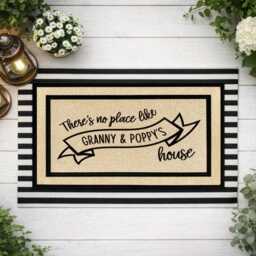 Family Name Outdoor Entry Mat, Personalised Rainproof Rug - thumbnail 3