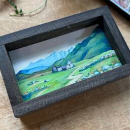 Highland Home Diorama Print - thumbnail 2