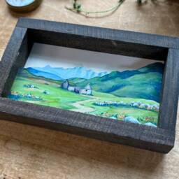 Highland Home Diorama Print - thumbnail 3