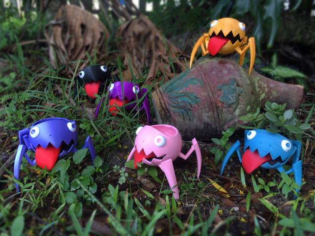Monster Pots, Hubert - 3D Printed Planter - image 1