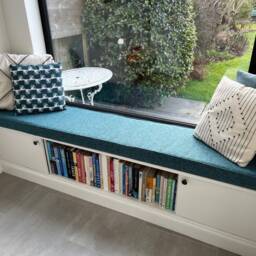Seat Pads & Cushions, Dining Bench Cushion, Bespoke Sizes, Kitchen Pad, All Shapes Choice Of Fabric, Foam Pad - thumbnail 2
