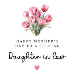Daughter in Law Mothers Day Candle Mother's Gifts Hamper Cards W - thumbnail 4