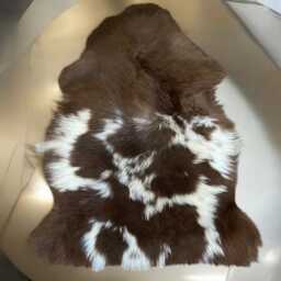 Eco Tanned Sheepskin Rug, Dark Coal Grey, Australian - thumbnail 3