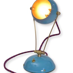 Blue Fiesta Pod Table Lamp - thumbnail 4