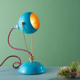 Blue Fiesta Pod Table Lamp - thumbnail 1