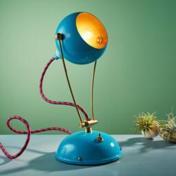 Blue Fiesta Pod Table Lamp - thumbnail 2