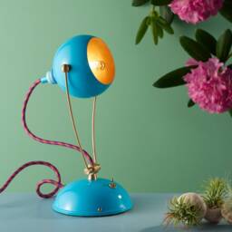 Blue Fiesta Pod Table Lamp - thumbnail 3