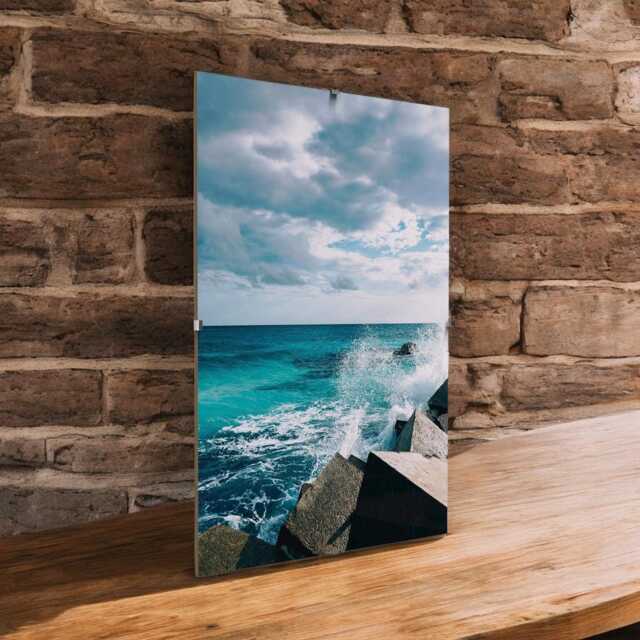 Clip Frames Picture Photo Frame Wall Hanging Strong Glass Free Frameless Clear For Posters Certificates Photographs Comics Lightweight - image 1