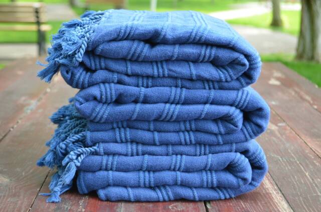 "Turkish Peshtemal, Soft Towel, Bath Towel, Pool Towel, Stone Washed Towel, Peshtemal, 34""x63" - image 1