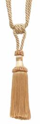 "D??copro Curtain & Drapery Tassel Tieback, Length 5 3/4"" - 14.5cm, Spread 30"