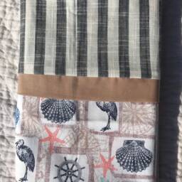 Nautical Beach Pillowcase For A Standard Pillow - thumbnail 3