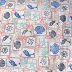 Nautical Beach Pillowcase For A Standard Pillow - thumbnail 2