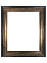 Scandi Black & Gold Picture Frame Recycled Plastic Poster Frame - thumbnail 1