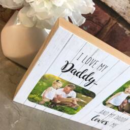 Dad Gift From Daughter, For Dad, 1st Fathers Day, Daddy Gift, Photo New Custom Frame, Fathers Day - thumbnail 2