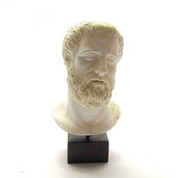 Hippocrates Father Of Medicine Cast Stone , Reproduction From National Archaeological Museum Athens - thumbnail 3