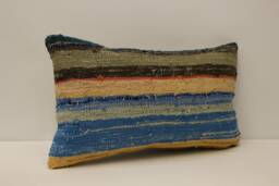 Throw Pillow, Sofa 12x20 in 30x50 cm, Vintage Kilim Pillow, Sofa Cushion Cover Boho Pillow Koef-1337 - thumbnail 1