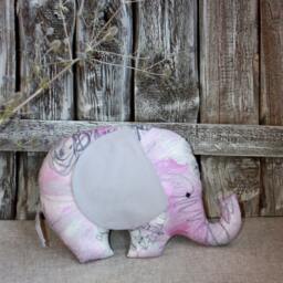 Decorative Pillow Elephant. Stuffed Elephant Pillow, Cushion. Pillow-Toy Star Elephant - thumbnail 2