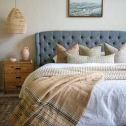 Rust Orange Indian Wool Throw Blanket, Handwoven Sofa Coverlet & Warm Bed Runner - Sunstone - thumbnail 3