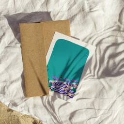 Illustration Of A Paper Poster Italian Beach - thumbnail 2