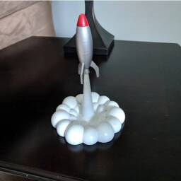 Desktop Rocket Blast Off Nasa Space Gift - thumbnail 4