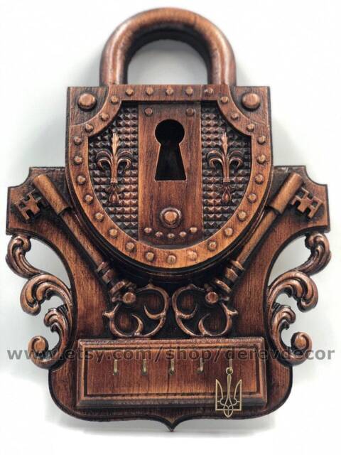 Unique Handcrafted Key Holder & Organizer, Gift For Friend, Home, Holder, Organizer - image 1