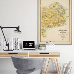 Buenos Aires Map Print 1933 Vintage City Wall Art - thumbnail 3