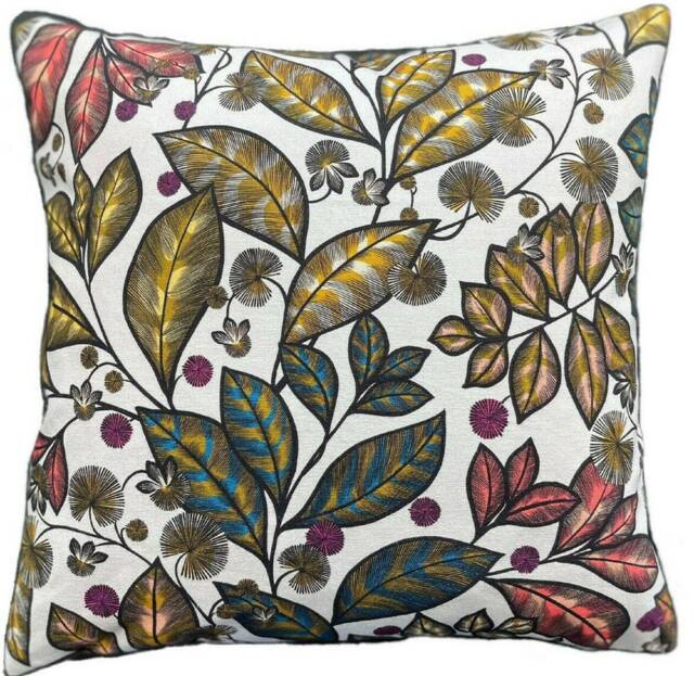 Thevenon Cushion Cover Printed Cotton Fabric Rainbow Tree 16-24 In - image 1