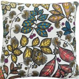 Thevenon Cushion Cover Printed Cotton Fabric Rainbow Tree 16-24 In - thumbnail 3