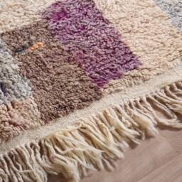 Vintage Boujaad Rug, Authentic Moroccan Rug 5x9 Ft - thumbnail 4