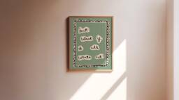 But What If It All Works Out? Unframed Print - Positive Poster Art Colourful Wall Decor Uplifting Prints Motivating - thumbnail 1