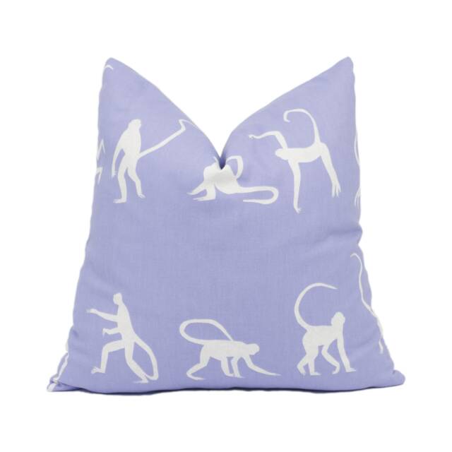 Andrew Martin - Monkey Puzzle Blubell Playful Fun Bright Cushion Cover Handmade Throw Designer Home D??cor - image 1