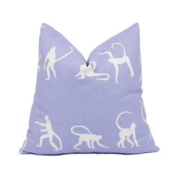 Andrew Martin - Monkey Puzzle Blubell Playful Fun Bright Cushion Cover Handmade Throw Designer Home D??cor - thumbnail 1