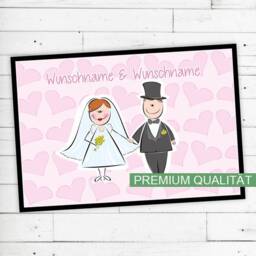 "Doormat ""Wedding" - thumbnail 1