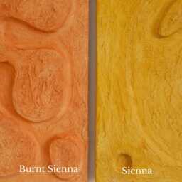 Japandi Wall Art, Wabi Sabi Decor, Orange Terracotta Earthy Artwork, Boho Hanging, Textured Abstract Organic Plaster Art - thumbnail 4