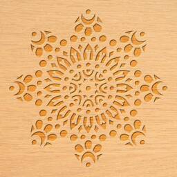 12 Mandala Decorative Panel, Stencil, Wall Hanging, Room Divider, Screen, Laser, Cnc, Plasma, Cricut, File Cdr, Dxf, Eps, Svg, Ai, Jpg - thumbnail 4