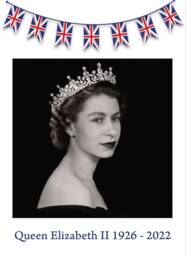 Queen Elizabeth Ii Memorial Print A4, Her Majesty, Our Queen, Celebration Of Life, Royal Family, in Loving Memory, Print, Keepsake - thumbnail 1